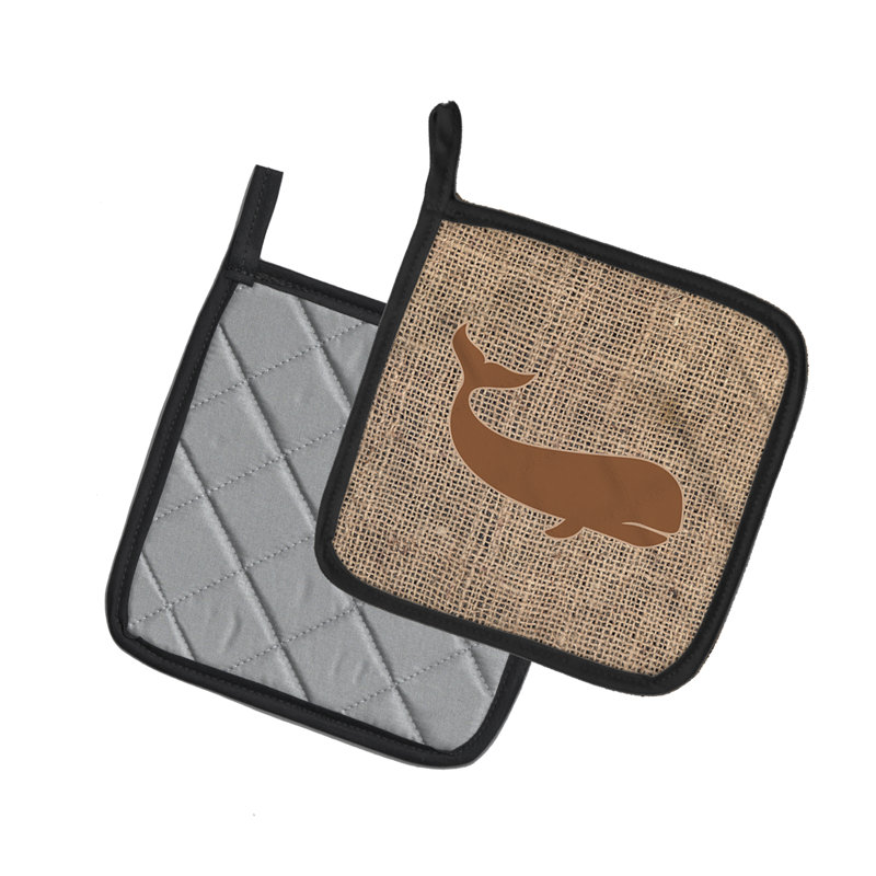 Cuisinier poignée de baleine east urban home, Brun
