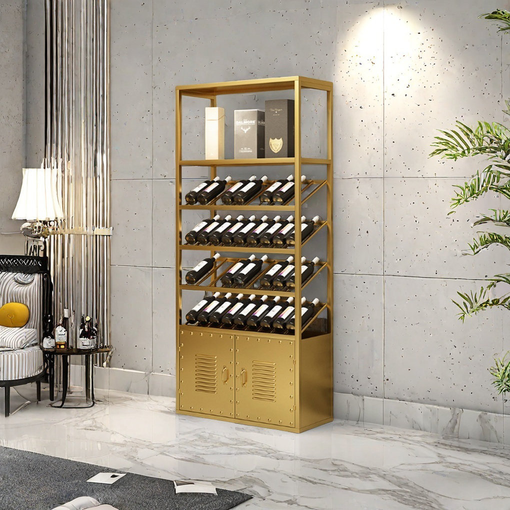 Wine Glass Holder Wall Mounted Wine Rack, Bar Wine Rack,Black