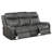 Mencos Upholstered Track Arm Motion Sofa Grey