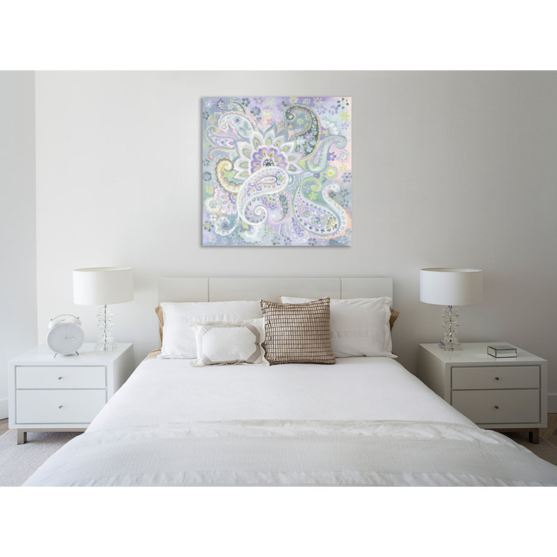 "Paisley Dream", toile tendue par Danhui Nai, H 24 po x l 24 po x P 1,5 po