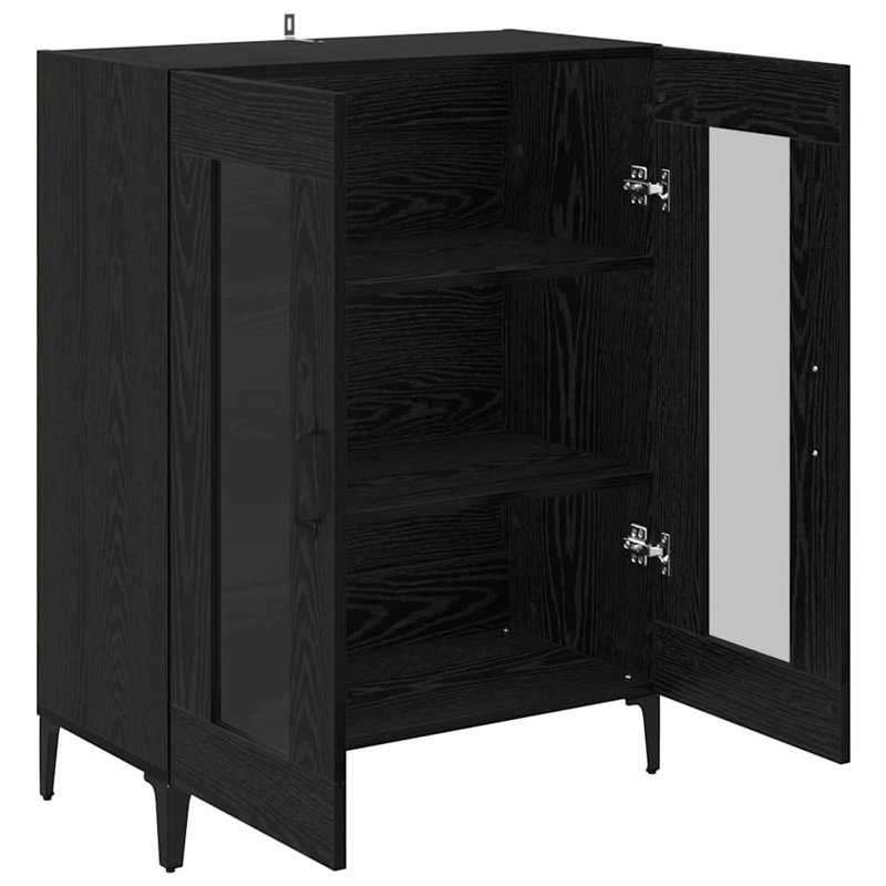 Sideboard Accent Chest, Black Oak