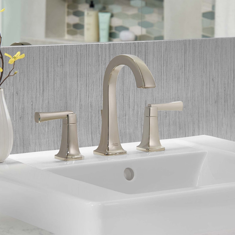 Townsend 2-handle Bathroom Faucet with Drain Assembly, Polished Nickel