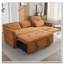 Canapé-lit escamotable en tissu 82 po Chenille-1069228963