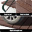 Carreaux de terrasse en plastique emboîtables-123495308