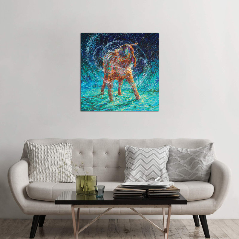 Iris Scott - Wrapped Canvas Print, 66.04 cm H x 66.04 cm W x 3.175 cm D