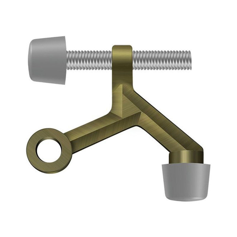 Kick Stop, Antique Brass