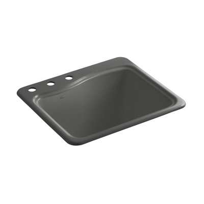 River Falls Metal Rectangular Drop-In Bathroom Sink
