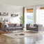 Ensemble de canapé en velours luxueux et confortable de style Chesterfield moderne, idéal pour le salon et le bureau