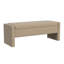 Banc de rangement avec repose-pieds Kim, velours et bois massif, 50 po-112254109