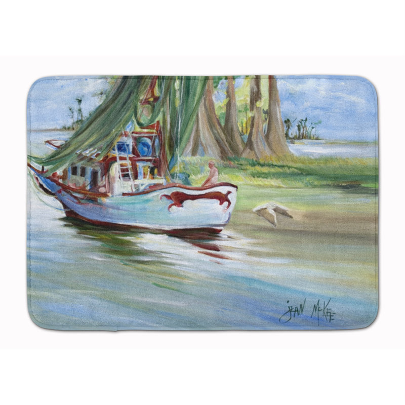 Finley Memory Foam Non-Slip Bath Rug