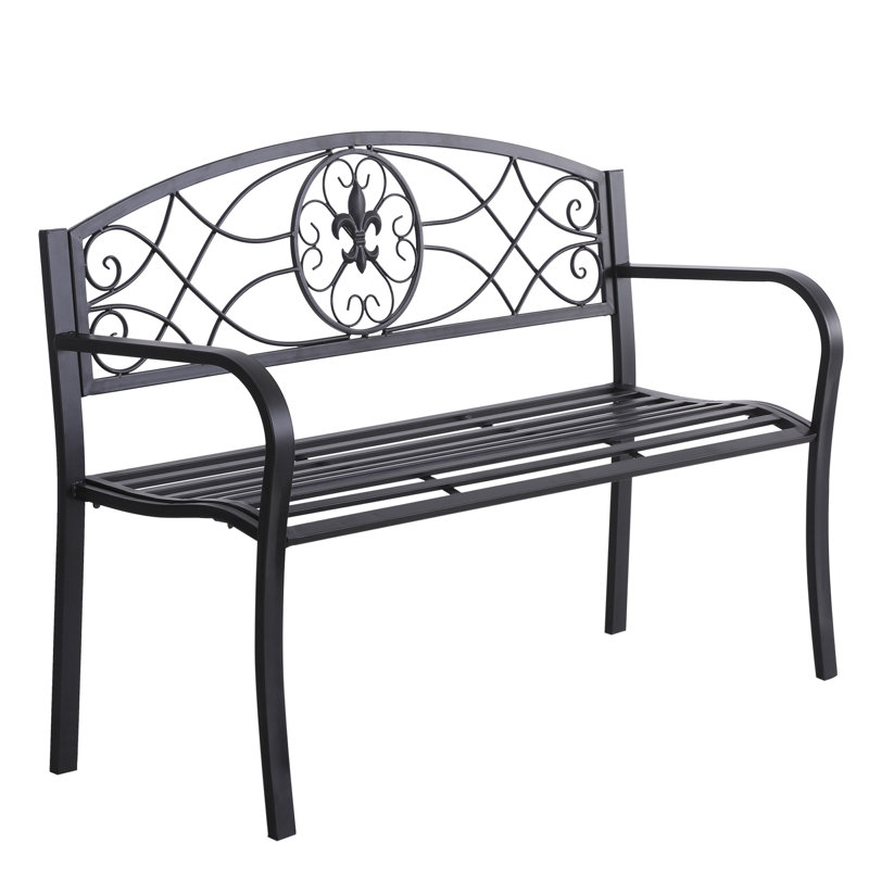 Metal Outdoor Bench