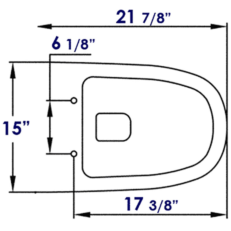 Elongated Toilet Seat
