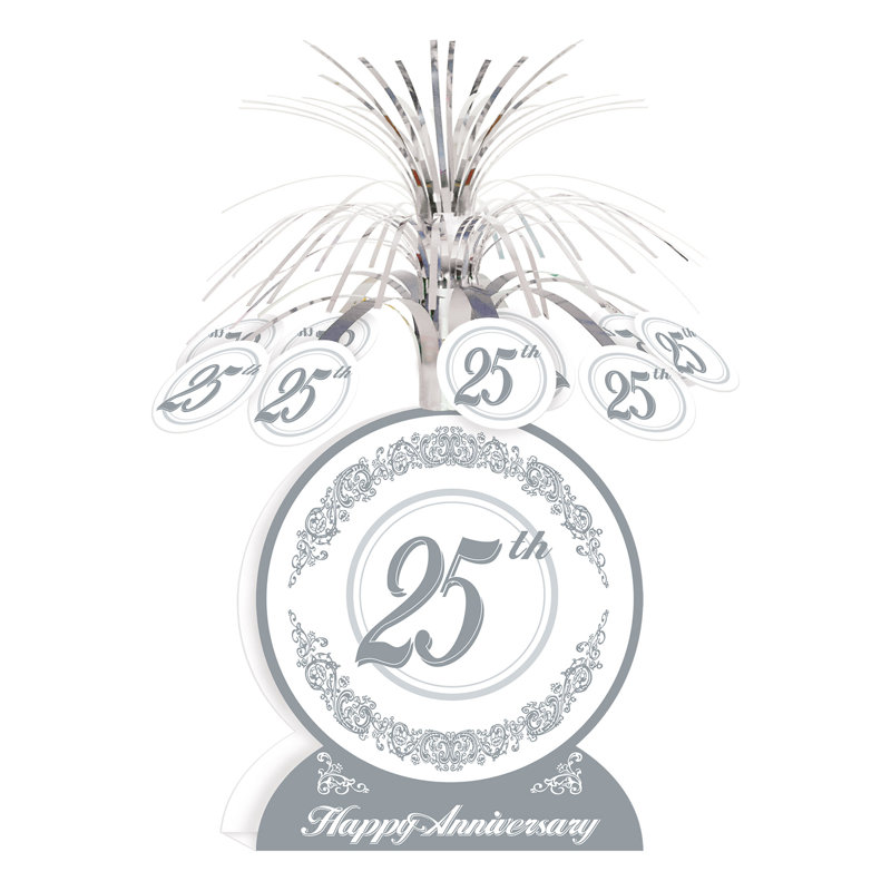 "25th" Anniversary Centerpiece