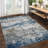 Abstract Style Area Rugs for Living Room Foldable Soft Distressed Rug Washable Rugs for Living Room Bedrooms Playroom Office Kitchen Mordern Non-Slip Rug-231309516