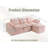 104'' Reversible Upholstered L-Shape Sectional Sofa-1115708803