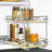 LYNK PROFESSIONAL® Elite Pull Out Spice Rack Organizer for Cabinet - Tier, Chrome-86614324