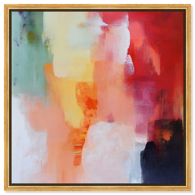 Art Remedy, toile abstraite colorée, Hush Hues II