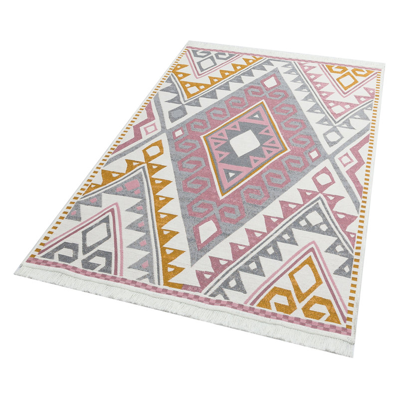 Arya Southwestern Area Rug, Rectangle 80 x 150cm