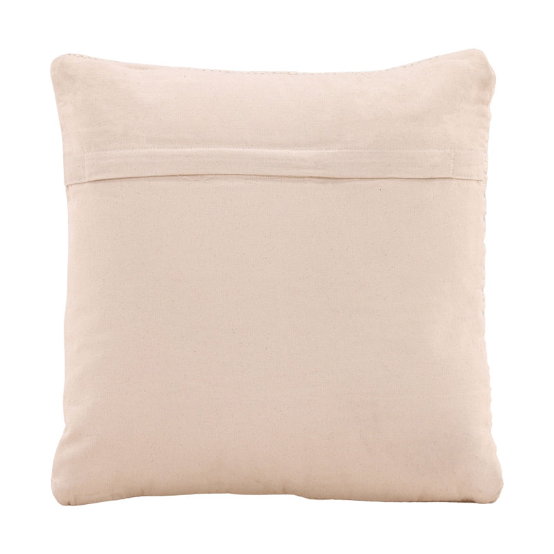Zephyrine Handwoven Wool Pillow, Ivory