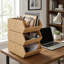 Bosonohy Bamboo Makeup Organiser