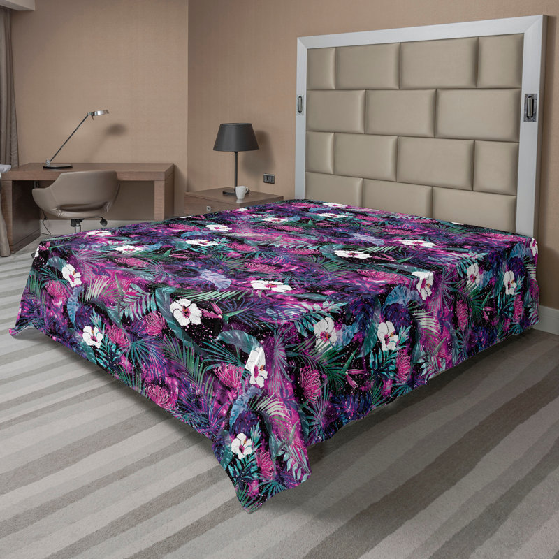 Drap plat Ambesonne, Drap plat pour très grand lit californien