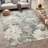 Machine Washable Indoor/Outdoor Chantille ACN2935 Floral Rug-128961336
