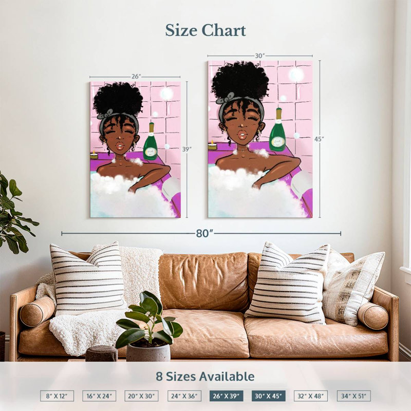 Leisha Just Relax, 39" H x 26" W