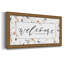 Welcome to Our Home - Reproduction d'un seul cadre photo sur toile-2035542875