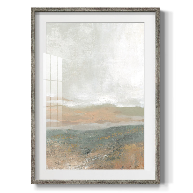Textures terreuses - impression encadrée, Vieilli, H 28,5 po x l 20,5 po