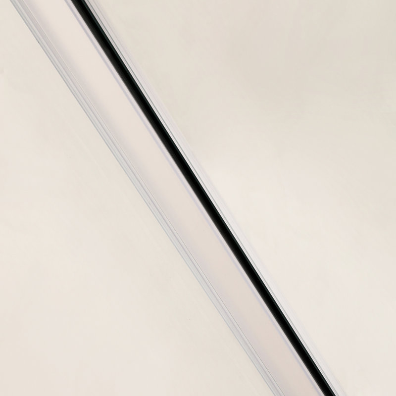 48" W X 72" H Shower Enclosure, , Classic Style Enclosure 48"X72", Stylish Bathroom Accessory, Black