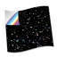 Edin Terrazzo Holographic Glitter Wall Tile Sticker Set - 15cm (6inch)-1170924502