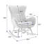Chaise berçante moderne