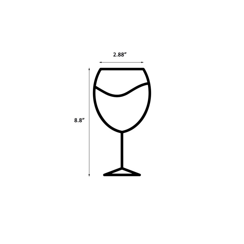 Verre à vin Serenity, 12, 22 oz
