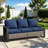 Creal 75.2'' Wide Reversible Wicker Patio Sofa with Cushions-1813055538