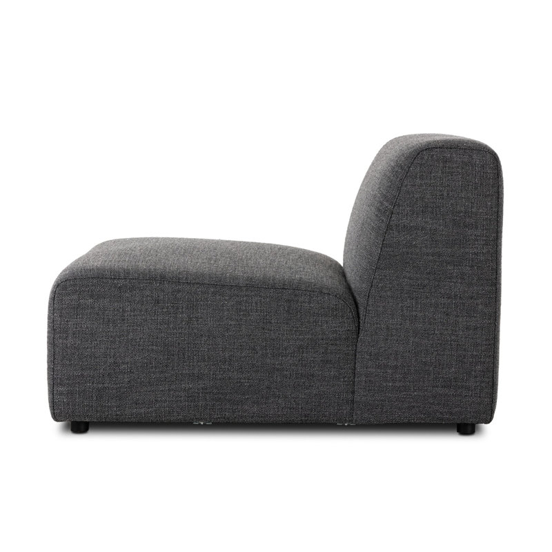 Lawndale Armless PC-Saxon Charcoal
