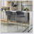 BAR CHAIR MP2(set of 2)  28" Bar Stool features  chrome finish A-shaped frame-1731840882-1731840884