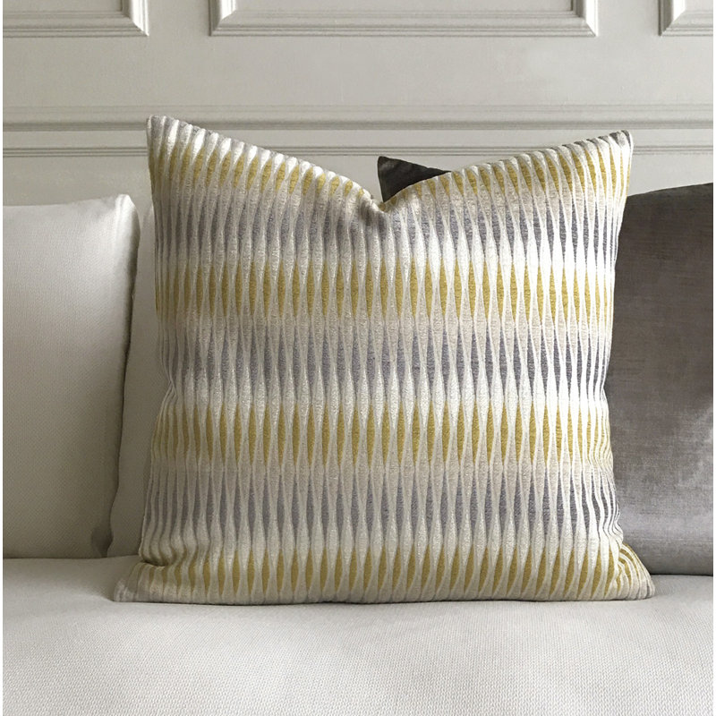 Housse et insert de coussin Boutique, Vert / Bleu / Blanc