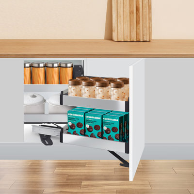 Organisateur de coin d'armoire coulissant Blind