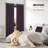 100 Percent Blackout with Liner Grommet Curtain Panel (Set of 4)-106344235-106344211