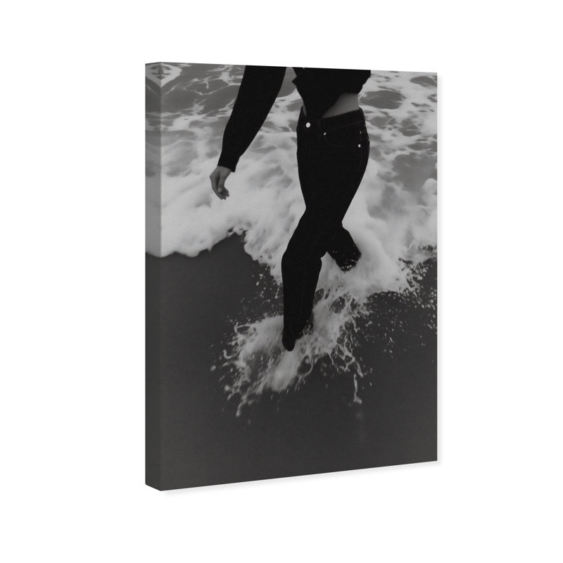 Crushing Foam Print by Oliver Gal, 10"H x 15"W, Gallery Wrapped
