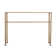 Jordun 42.25'' Glass Top Console Table