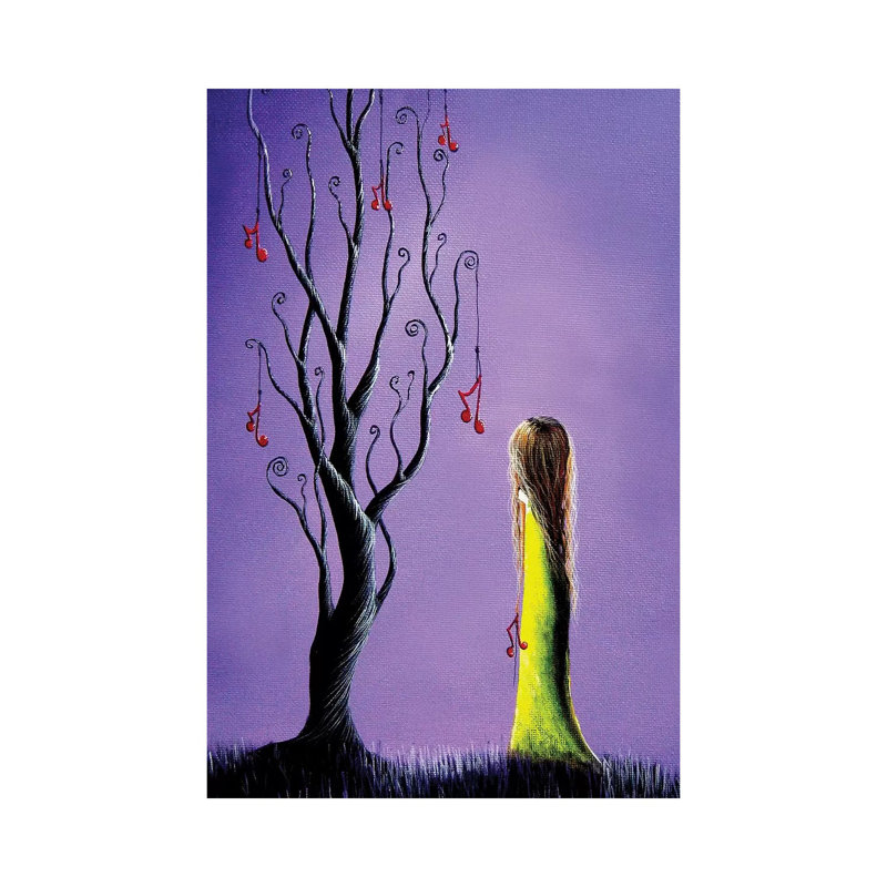 Five Wishes Left - Wrapped Canvas Print, 20.32 cm H x 30.48 cm W