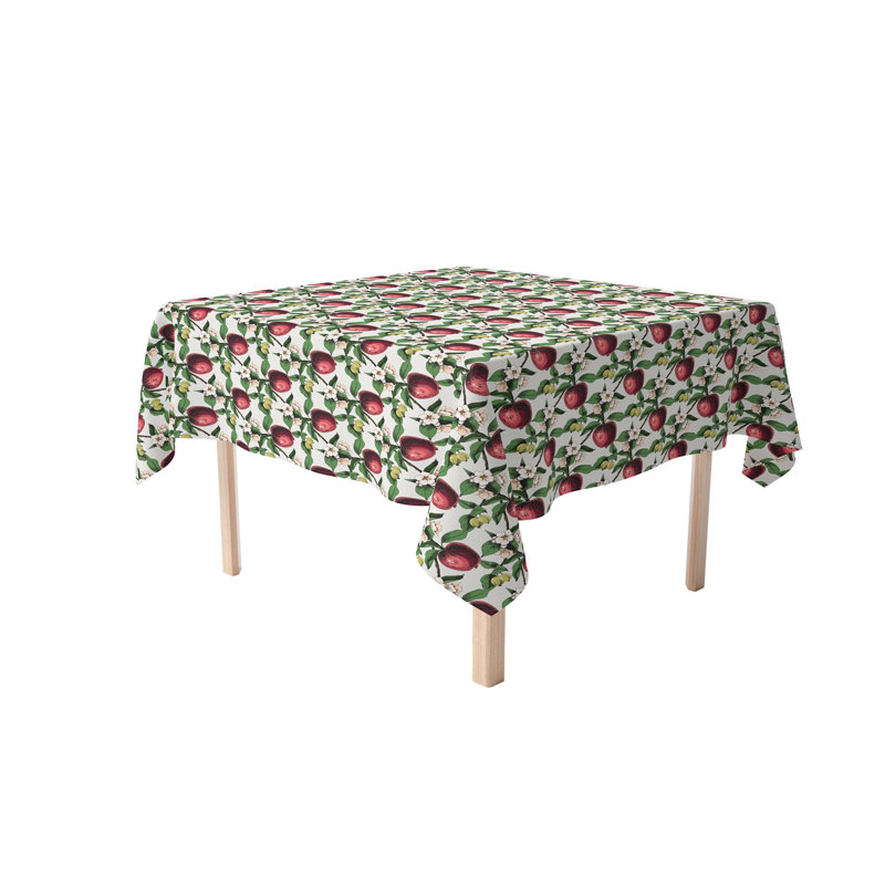 Apples Abstract Square Tablecloth, 54" x 54"