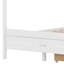 Structure de lit Montessori House pour enfants avec tiroirs de rangement et tête de lit, assemblage facile-2050281180-2050281181