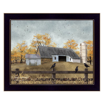 «A Casual Conversation», reproduction de peinture acrylique encadrée