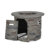 Outdoor Propane Fire Pit, Grey Top - 40,000 BTU