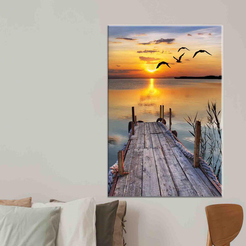 Print on Canvas, Frameless Print, 70 cm H x 100 cm W
