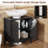 Modern Bathroom Sink Cabinet With Removable Shelf-1755295985