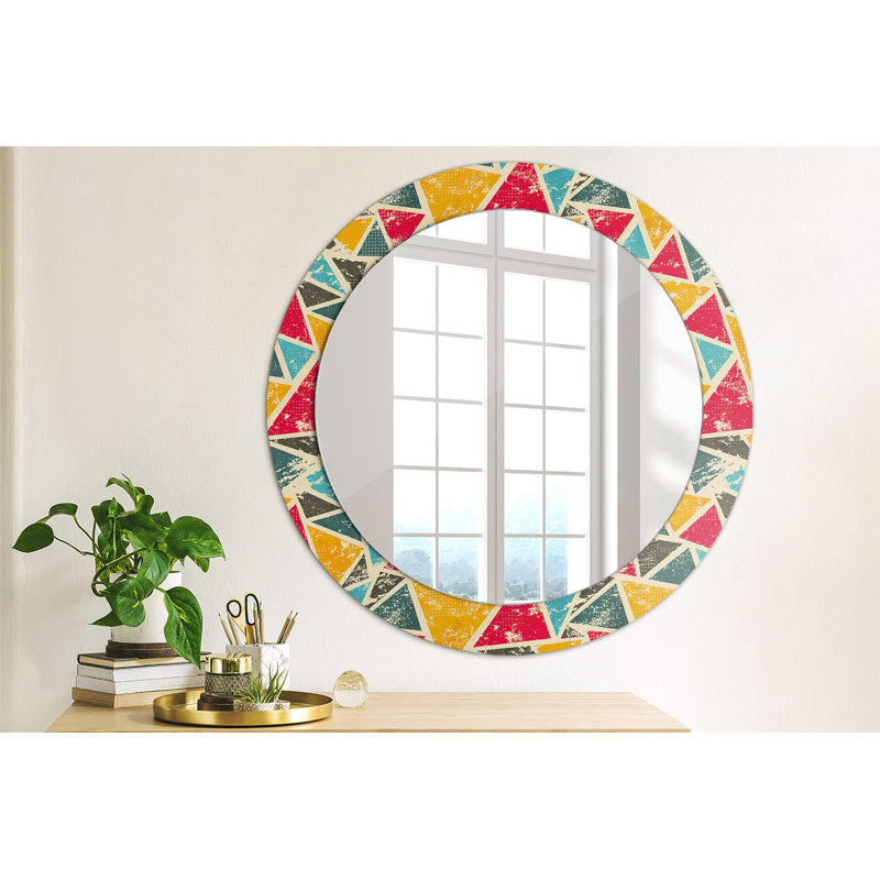 Huldar Glass Flat Wall Mirror