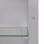 Armoire à pharmacie rectangulaire avec miroir et miroir de salle de bain